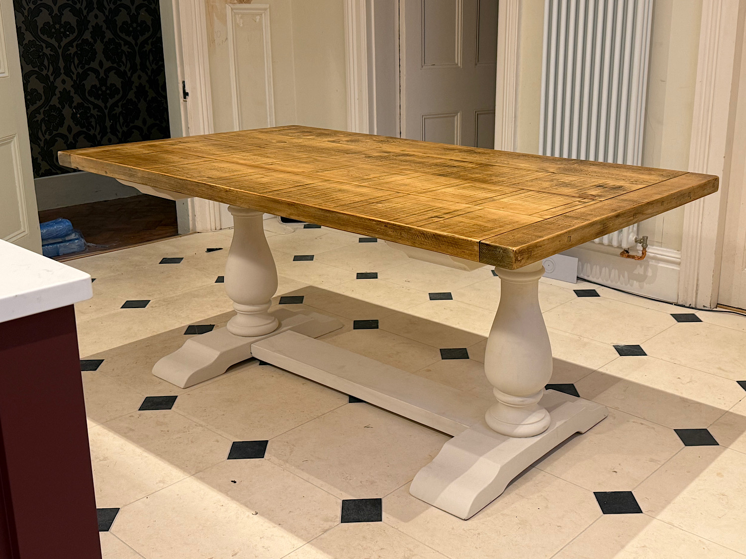 Balustrade Pedestal Table